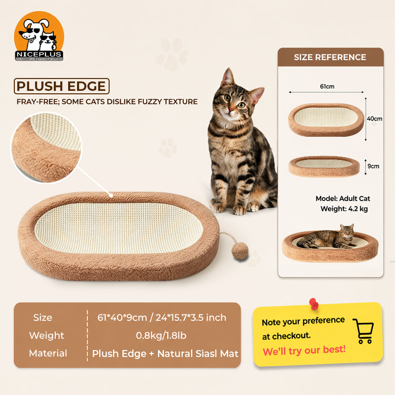 Cat scratching board