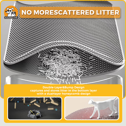 Cat litter mat