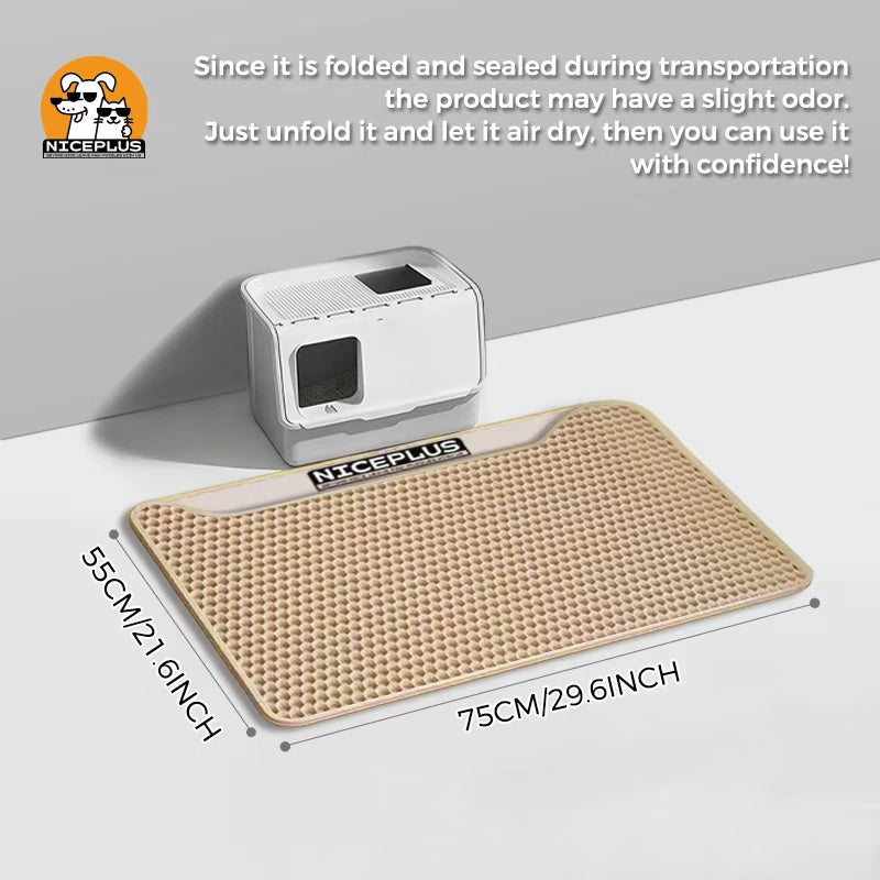 Cat litter mat