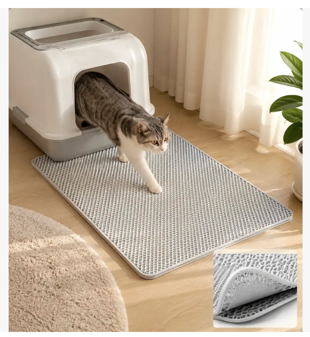 Double-Layer Litter Mat